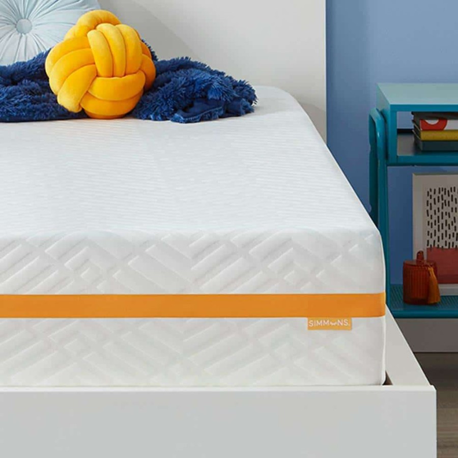 Bedroom Furniture * | 12 In. Plush Memory Foam Tight Top Queen Mattress By Simmons