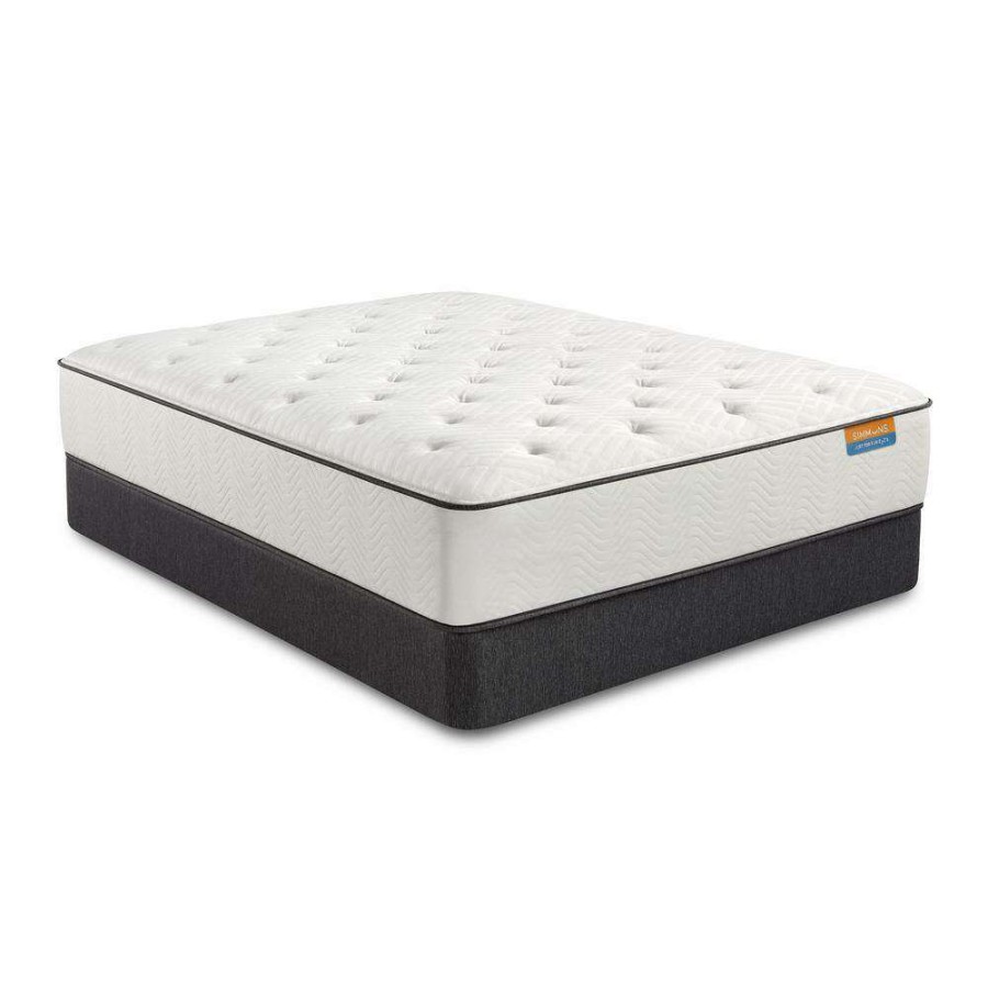 Bedroom Furniture * | Alexandria 13 In. Plush Innerspring Queen Mattress Set By Simmons