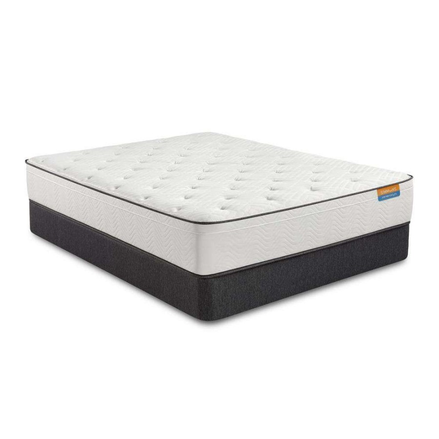 Bedroom Furniture * | Alexandria 11.5 In. Medium Innerspring Queen Mattress Set By Simmons