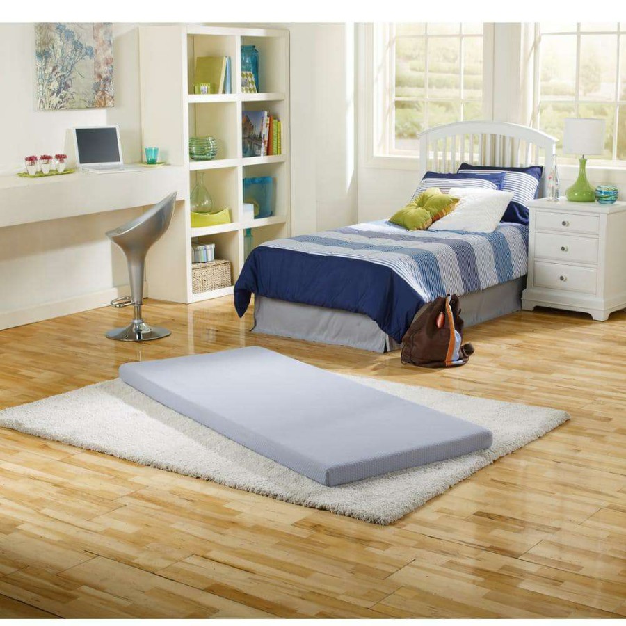 Bedroom Furniture * | Siesta 3In. Medium Memory Foam Tight Top Twin Mattress By Simmons