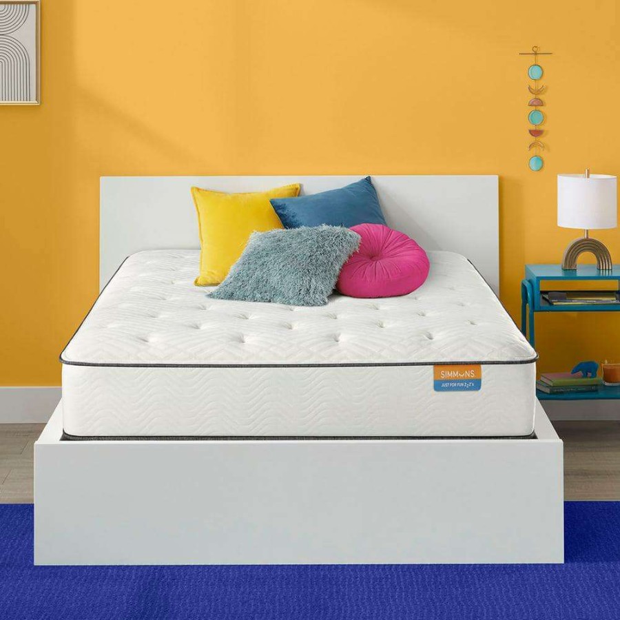 Bedroom Furniture * | Alexandria 13 In. Plush Innerspring King Mattress By Simmons