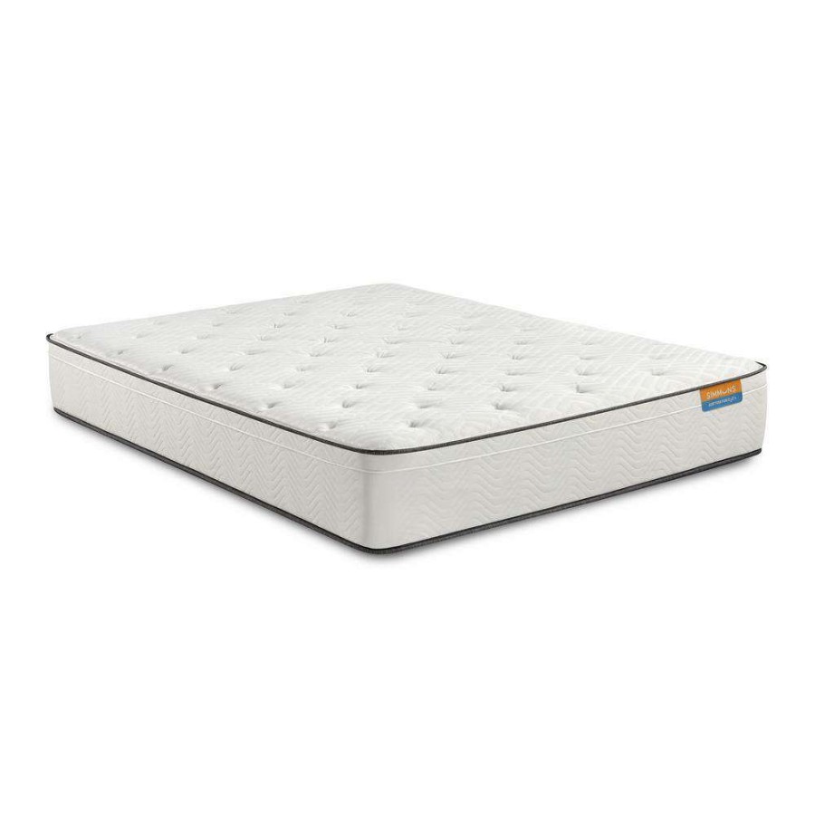 Bedroom Furniture * | Alexandria 11.5 In. Medium Innerspring King Mattress By Simmons