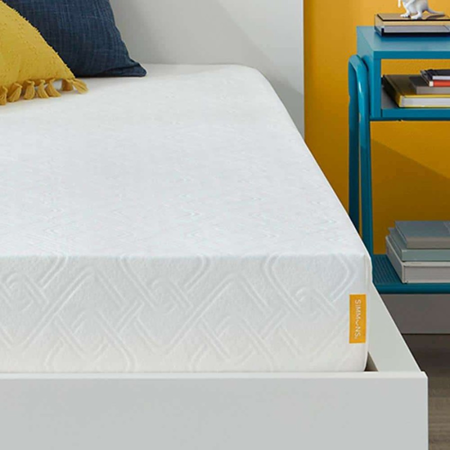 Bedroom Furniture * | 8 In. Firm Memory Foam Tight Top Twin Mattress By Simmons